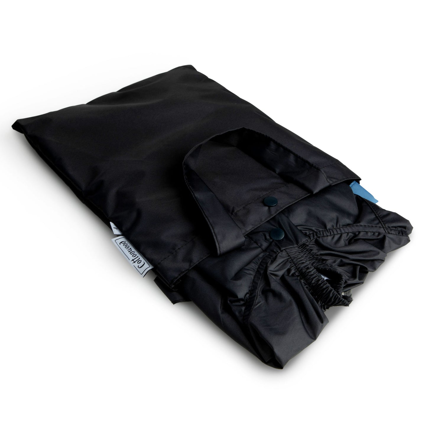 Boys navy solid raincoat